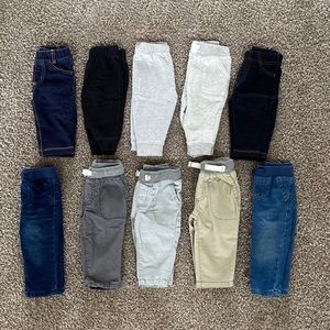 Lot of baby boy bottoms